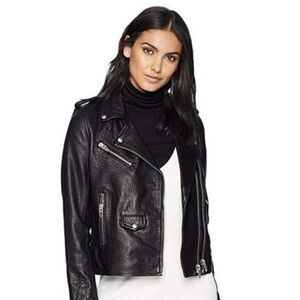 BLANKNYC Faux Leather Moto Jacket Size S